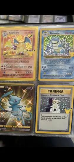 Pokemon Celebrations NM Near Complete Master Set Missing Promos TCG Lot Binder - Image 5