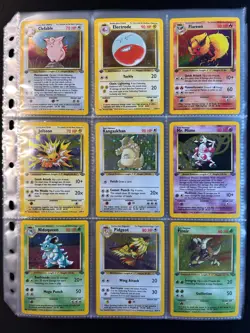 1st Edition Jungle Master Set 64/64 100% Complete Vintage Pokemon Cards - Image 2