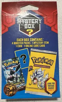 Pokemon 2020 WALGREENS Mystery Box 1:5 Vintage Packs FACTORY SEALED - Image 2