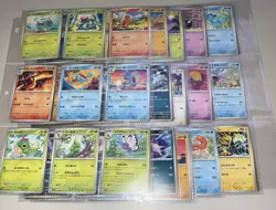 Pokemon TCG 151 Sv2a Japanese Lot Of 218 Cards Mint To Near Mint No Duplicates - Image 1