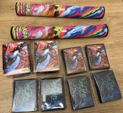 Mega Charizard UPC Playmat and Sleeves Phantasmal Flames Accessories POKEMON - Image 1