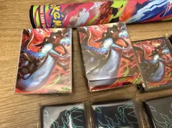 Mega Charizard UPC Playmat and Sleeves Phantasmal Flames Accessories POKEMON - Image 3