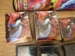 Mega Charizard UPC Playmat and Sleeves Phantasmal Flames Accessories POKEMON - Image 4