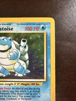 Blastoise 2/102 Holo HP Pokemon TCG Base Set WOTC HP - Image 3