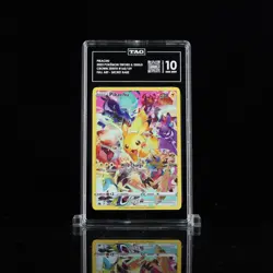 Pokemon Pikachu Crown Zenith Secret Rare Full Art #160 TAG 10 Gem Mint - Image 1