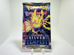 Pokemon TCG Sword & Shield Silver Tempest Booster Pack Sealed New - Image 1