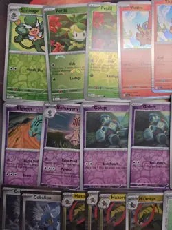 Pokemon SV: Black Bolt Bulk 181 Cards- 41 Holos+Reverse Holos 140 Com/uncom NM - Image 2