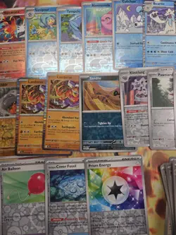 Pokemon SV: Black Bolt Bulk 181 Cards- 41 Holos+Reverse Holos 140 Com/uncom NM - Image 5