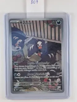 Carte MALOSSE 204/197 Pokemon Flammes Obsidiennes EV03 FR (807) - Image 1