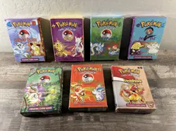 Lot of 7x Pokemon WOTC Wizards Theme Decks Holo Complete Box Mint NM-LP Vintage - Image 1