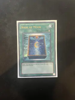 Yugioh Book of Moon TU07-EN001 Ultra Rare NM - Image 1