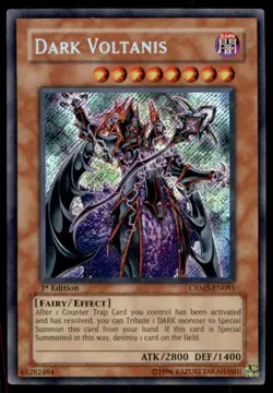 Yu-Gi-Oh! Dark Voltanis #CRMS-EN081 1st Edition Light Play - Image 1