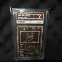 Pokemon TCG Ancient Mew 2000 Holo Card Cosmos Movie Promo Ace Mint 9 - Image 2