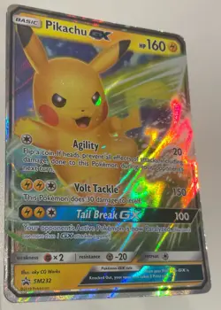 Pikachu GX - SM232 - Pokemon Sun & Moon Promo Holo Rare Card NM - Image 2