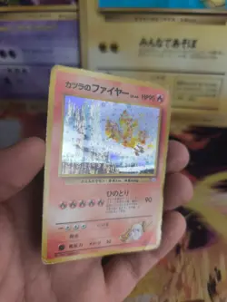 Pokemon Karte Card Blaine's Moltres Lavados Gym Challenge Holo Wotc japanese PL - Image 3