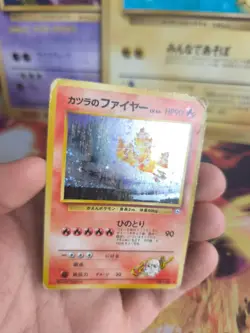 Pokemon Karte Card Blaine's Moltres Lavados Gym Challenge Holo Wotc japanese PL - Image 5