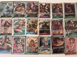 One Piece CCG SR Lot of ~54 Cards (ENG & JPN) ! - Image 3