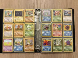 Pokemon Vintage Snorlax Binder with WOTC cards including holos and rares - Image 4