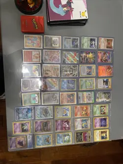 MASSIVE MODERN AND VINTAGE POKEMON CARD LOT, 3 MINI BINDERS AND 47 FEATURED CARD - Image 3