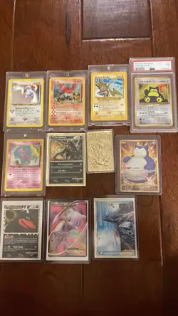MASSIVE MODERN AND VINTAGE POKEMON CARD LOT, 3 MINI BINDERS AND 47 FEATURED CARD - Image 4