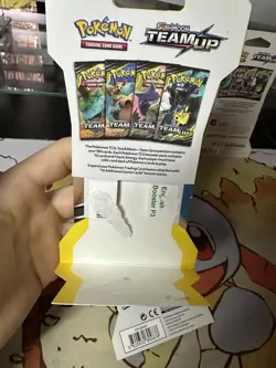 EMPTY Team Up Sleeved Booster Pack Art Set NO CARDS For Display Pokemon Card TCG - Image 3