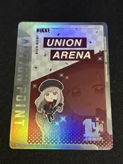 Union Arena Nikke Goddess Of Victory Action Point Rapi UEPR/NIK-AP02 Foil Card - Image 1