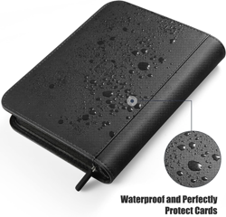 Trading Card Binder with Sleeves, Card Binder Collect Holder Album - Image 4