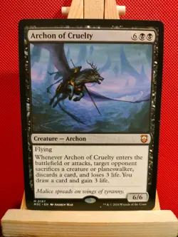 Archon of Cruelty - Modern Horizons 3 Commander - Mythic - NM - MTG - Image 1