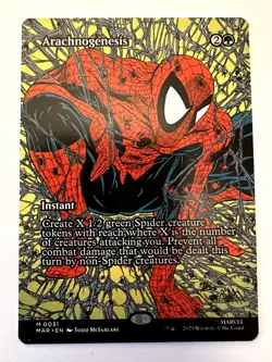 Arachnogenesis (Borderless) Normal M Marvel Universe Eternal-Legal 31 NM - Image 1