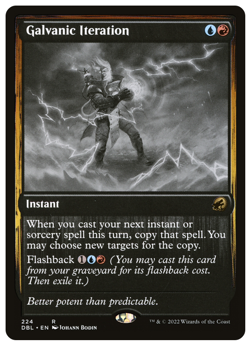 MTG - Galvanic Iteration - Rare Sorcery - Innistrad: Double Feature (DBL) - M/NM - Image 1