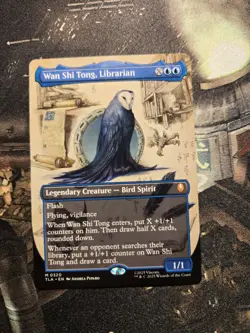 Wan Shi Tong Librarian (Borderless) Avatar:TLA MTG, Near Mint, **Non-Foil - Image 1