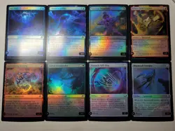 14x Spacecraft Foil, Borderless, Extended Edge of Eternities Artifact EOE mtg LP - Image 2