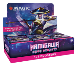 Set Booster Box 30 ct. Neon Dynasty Kamigawa NEO MTG NEW 195166104973 - Image 1
