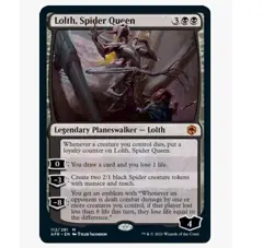 Lolth, Spider Queen - The List AFR #112 NM/M MTG - Image 1