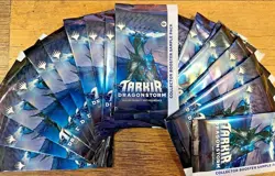 MTG - Collector Booster 10 SAMPLE PACKS - Tarkir: Dragonstorm - Image 1