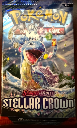 Pokemon Stellar Crown - 3- Factory Sealed Booster Pack Bundle - English - Image 3