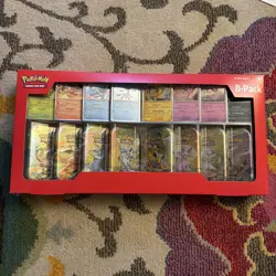Pokemon TCG: Prismatic Evolutions Costco Mini Tins 8 Pack - New & Sealed - Image 1