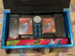 Pokemon Mega Charizard X ex Ultra-Premium Collection UPC Accessories / Playmat - Image 1