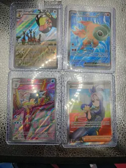 Pokemon - Paldea Evolved Lot of 4 Chi-Yu ex - Dendra - IR Arctibax IR Farigiraf - Image 1