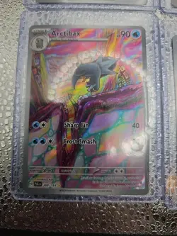 Pokemon - Paldea Evolved Lot of 4 Chi-Yu ex - Dendra - IR Arctibax IR Farigiraf - Image 5