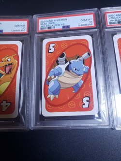 PSA 10 Graded Sequential Pokemon Set Charizard Blastoise Venusaur Uno #4 5 6 Set - Image 3