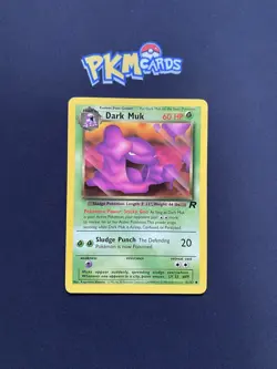 Pokemon TCG Dark Muk Team Rocket 41/82 Regular MP. - Image 1