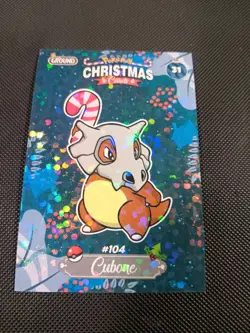 Pokemon 2024 Peru DKV Collectoons Christmas Set #31 Cubone Holo US Seller - Image 1