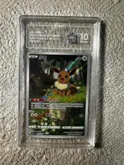 2025 Pokemon Chinese Gem Pack Volume 2 Eevee Art Rare 0115/15 TAG 10 Gem Mint - Image 1