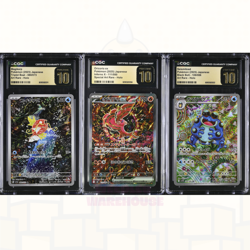 Magikarp Seismitoad & Oricorio Japanese Pokemon CGC 10 Pristine Kanda Set 9a - Image 1