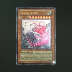 Yu-Gi-Oh! Doom Dozer ULTIMATE RARE SOI-EN024 2006 ENGLISH Vintage Near Mint - Image 2