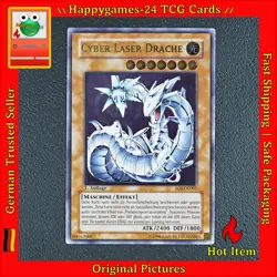 CYBER LASER DRACHE 1. ED. - SOI-DE007 Ultimate Rare Yu-Gi-Oh! Karte TCG /W78 - Image 1