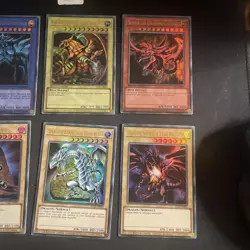Yu-Gi-Oh! Los Des 6 Dieux Des 25ans Obelisk Slifer Aile De Ra Magicien Dragonx2 - Image 2