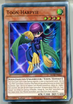 Yu-GI-OH Toon Harpyie Ultra Rare BLCR-DE066 - Image 1
