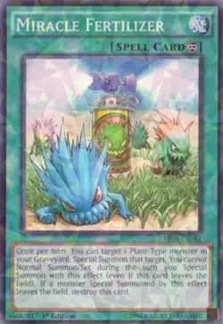1x (NM) Miracle Fertilizer - BP03-EN162 - Shatterfoil - 1st Edition YuGiOh - Image 1